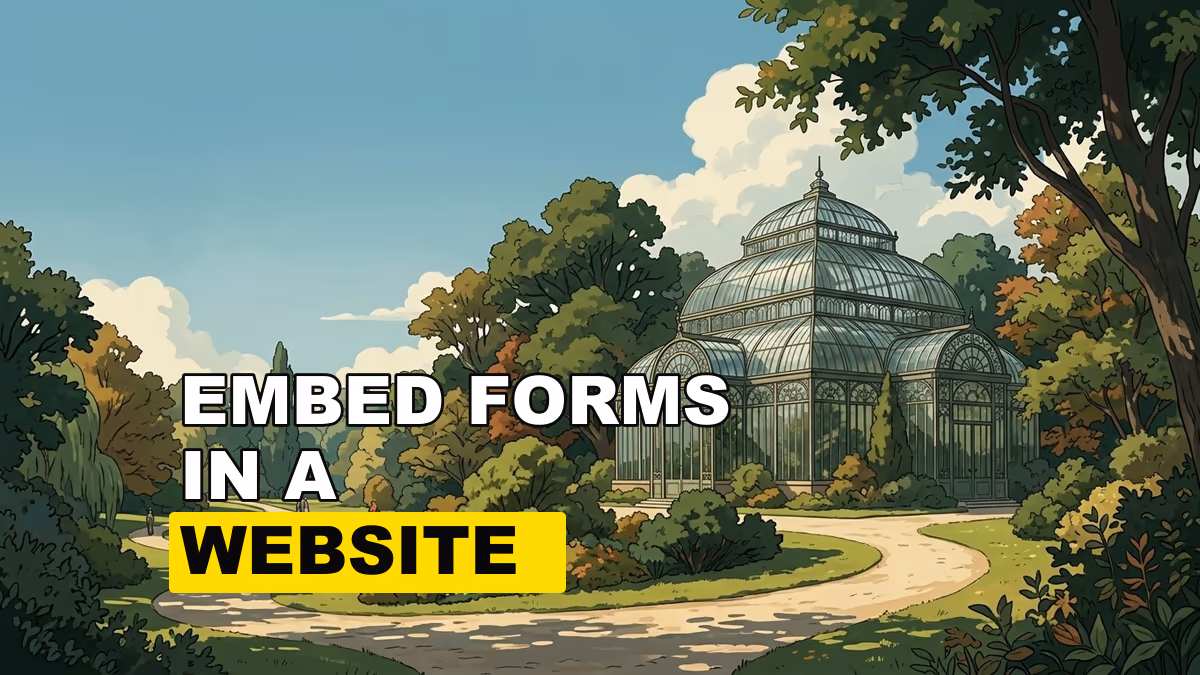 How to Embed Forms in a Website and Keep Them Responsive