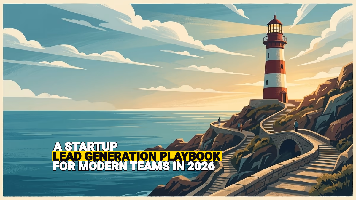 A Startup Lead Generation Playbook for Modern Teams in 2026