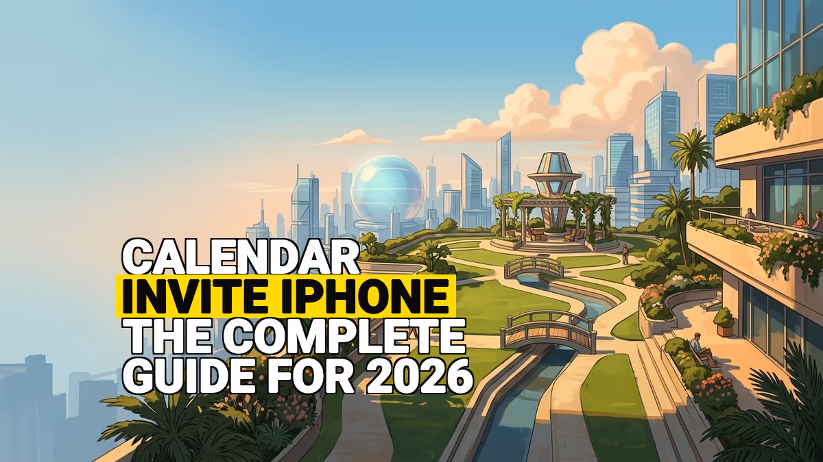 Calendar Invite iPhone: The Complete Guide for 2026