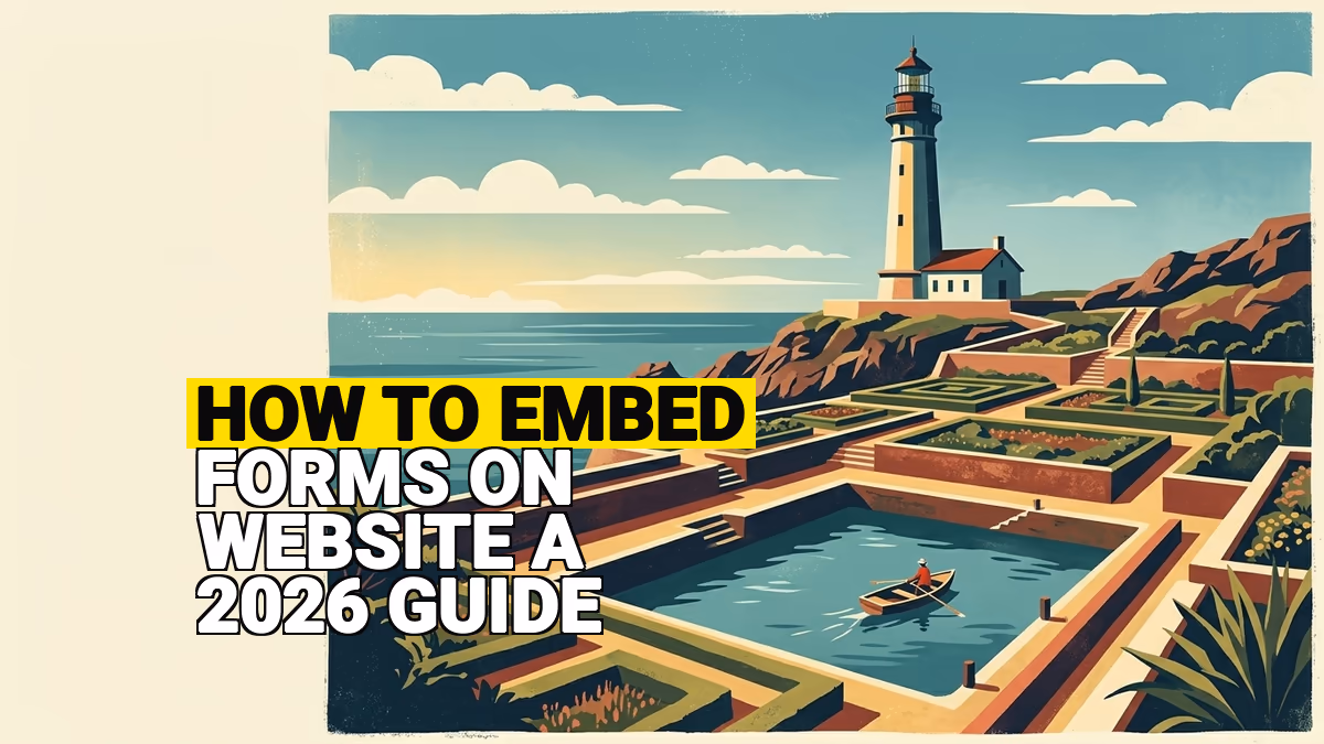 How to Embed Forms on Website: A 2026 Guide