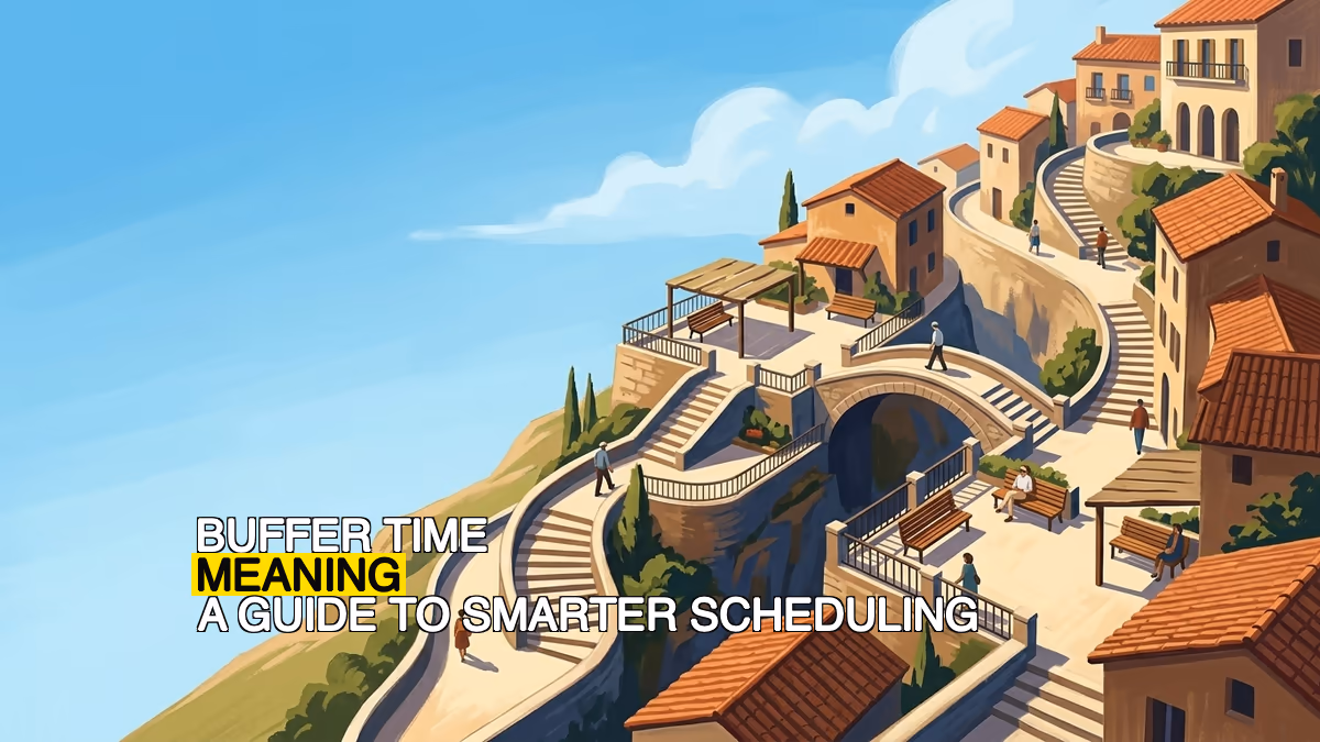 Buffer Time Meaning: A Guide to Smarter Scheduling