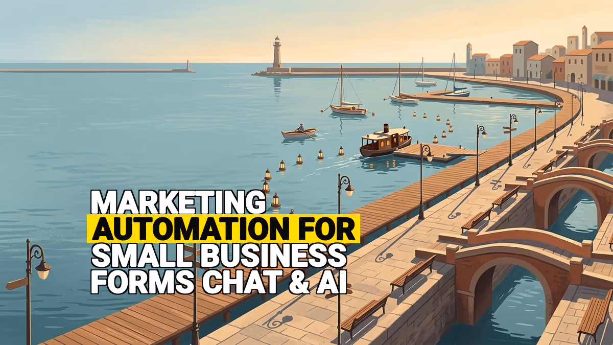 Marketing Automation for Small Business: Forms, Chat & AI