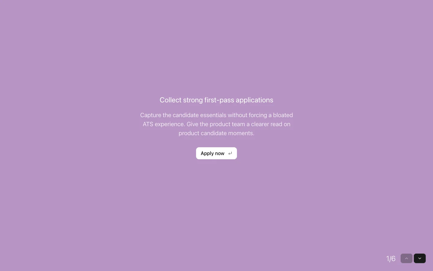 Product Candidate Application Form preview