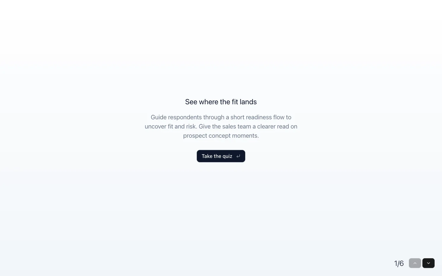 Prospect Concept Readiness Quiz preview